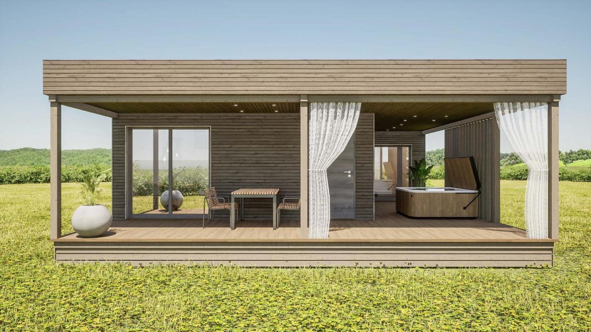 Chalet Resort Seenland Steinberg am See 外观 照片